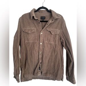 Lucky Brand Corduroy Button-Up Jacket – Size L